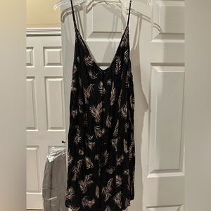 Black Printed H&M Romper